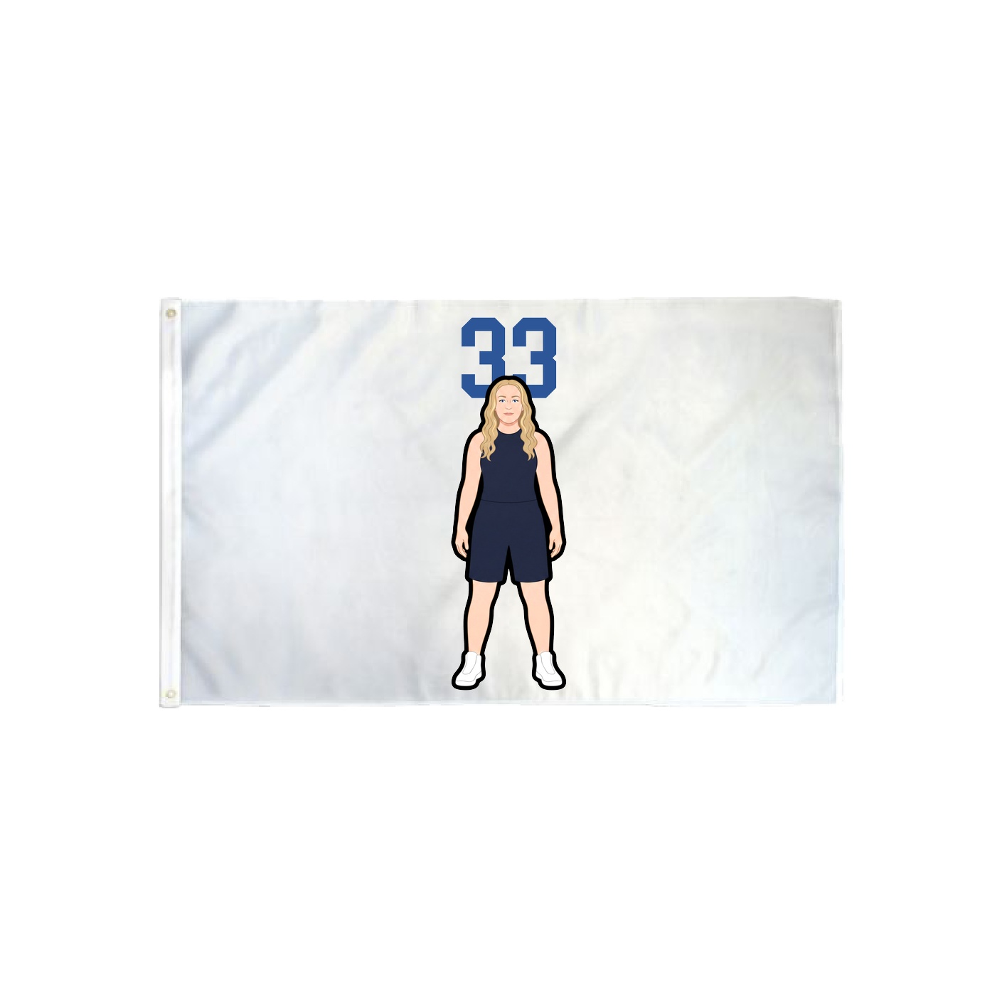 3x5 Flag — Number Top in Classic