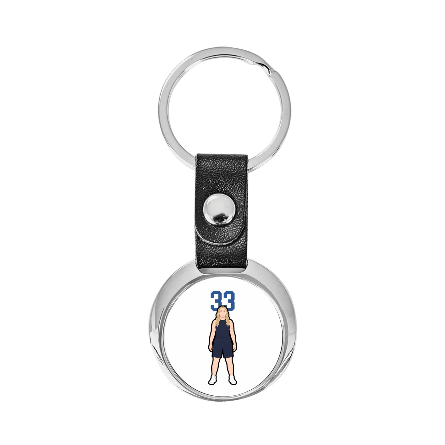 Key Chain — Number Top in Classic