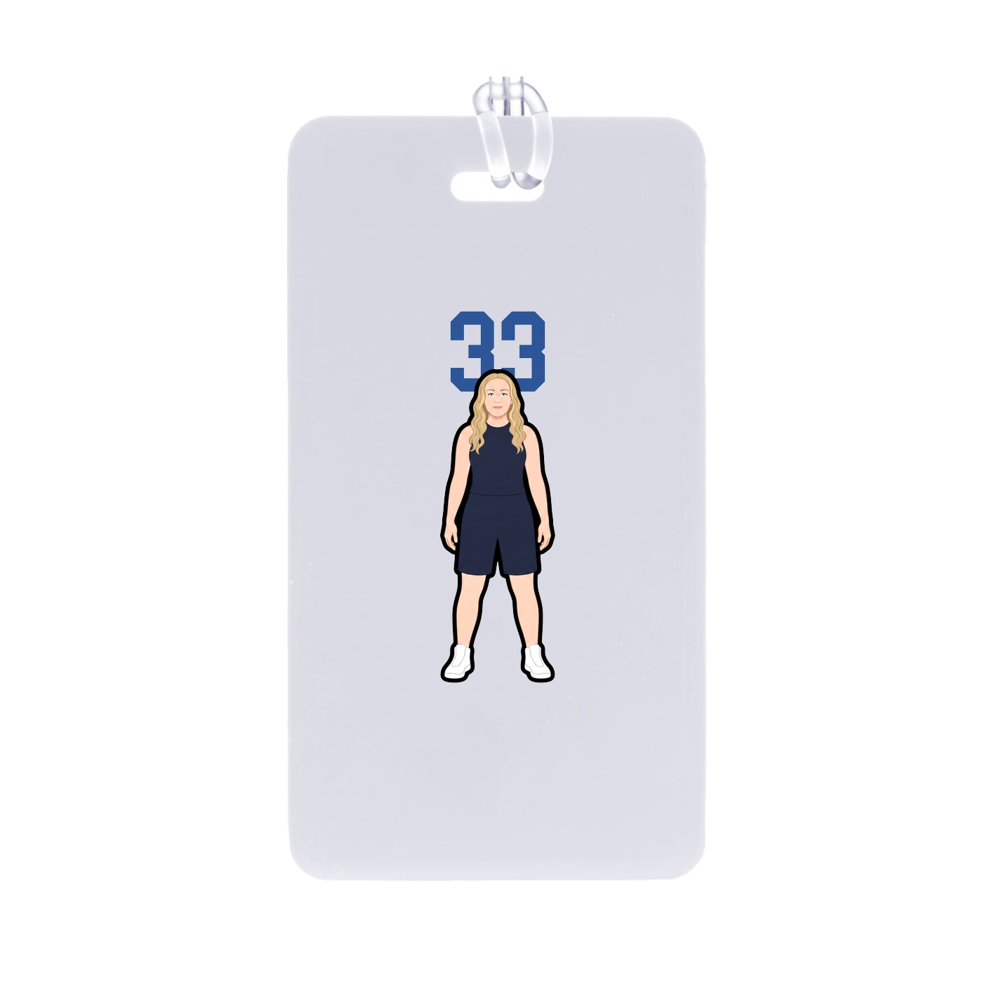 Bag Tag — Number Top in Classic