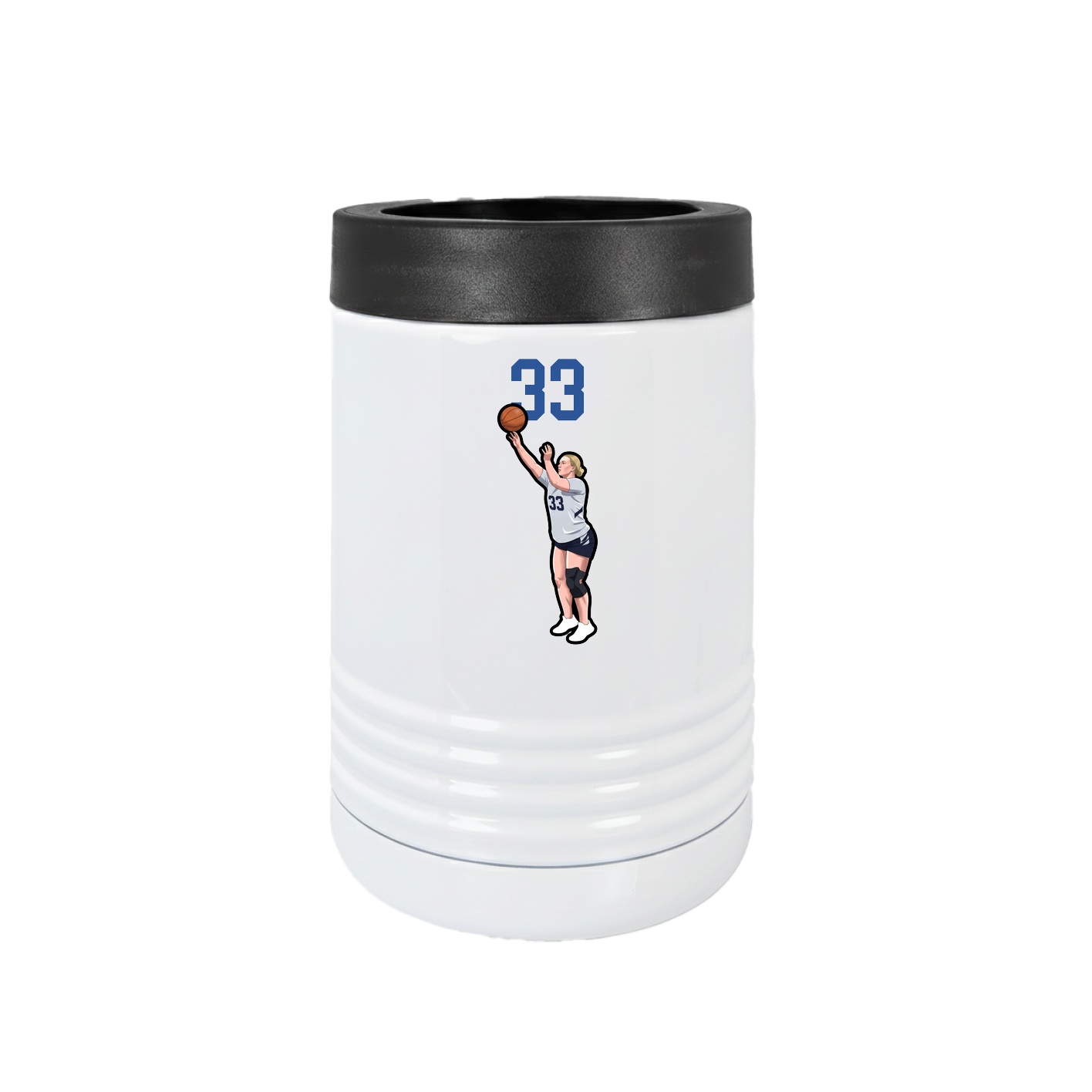 Beverage Holder — Number Top in White