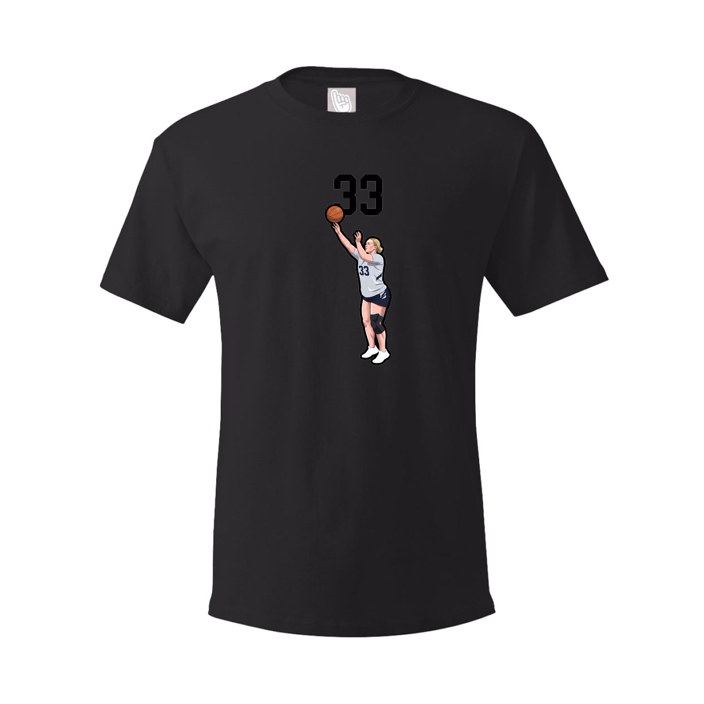 Tee — Number Top in Black
