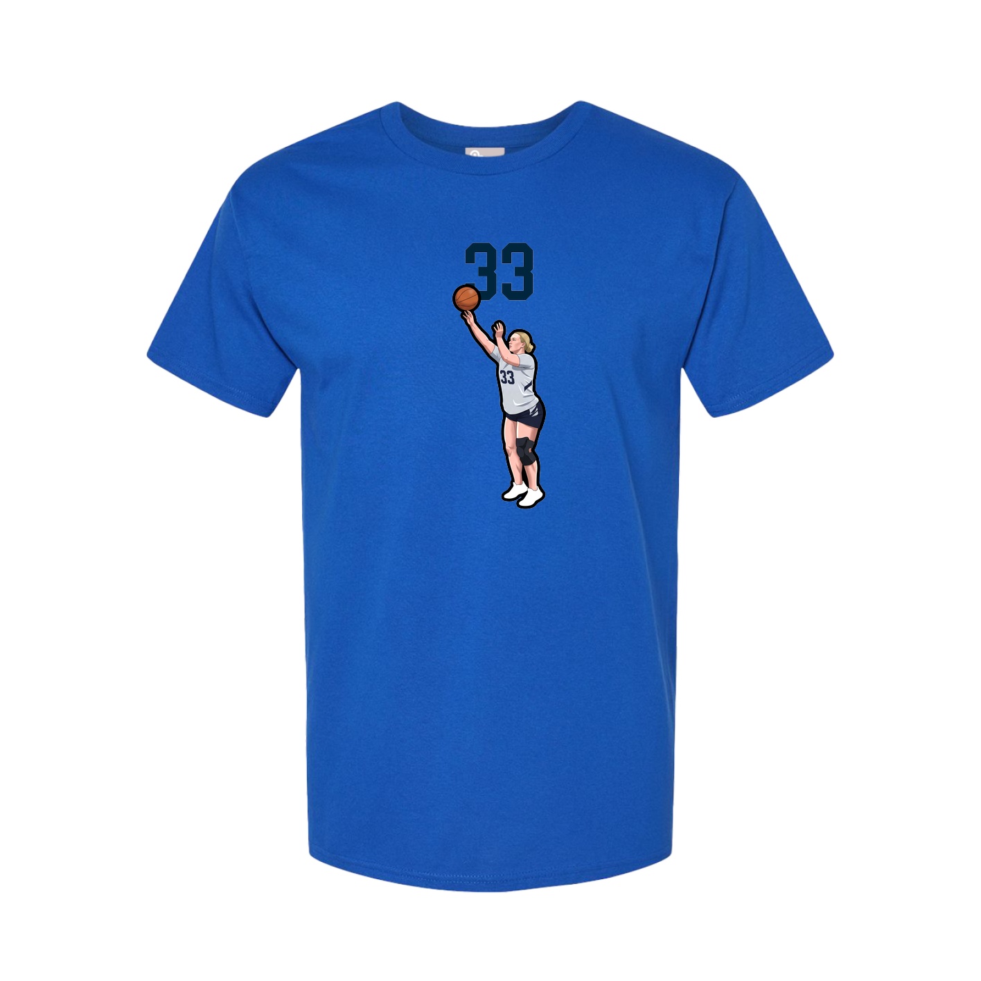 Tee — Number Top in Royal