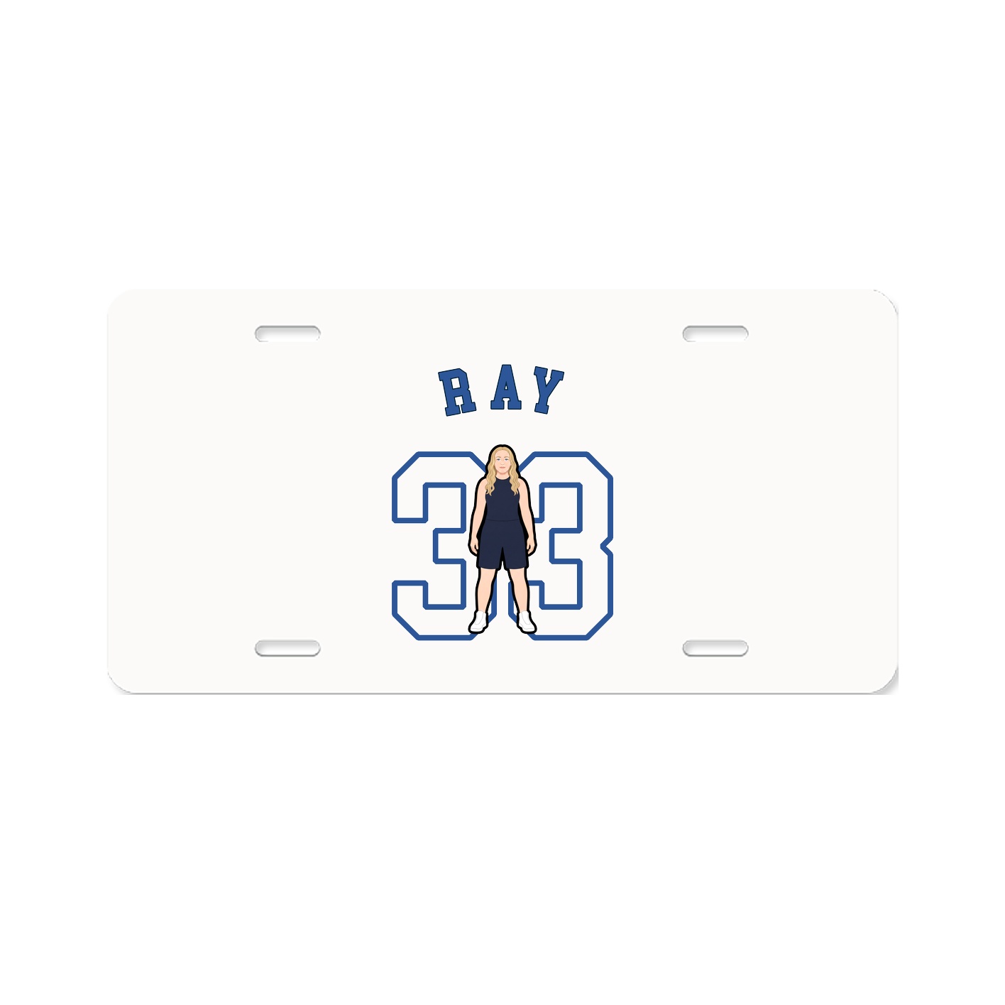 License Plate — Shirsey Arch in Classic