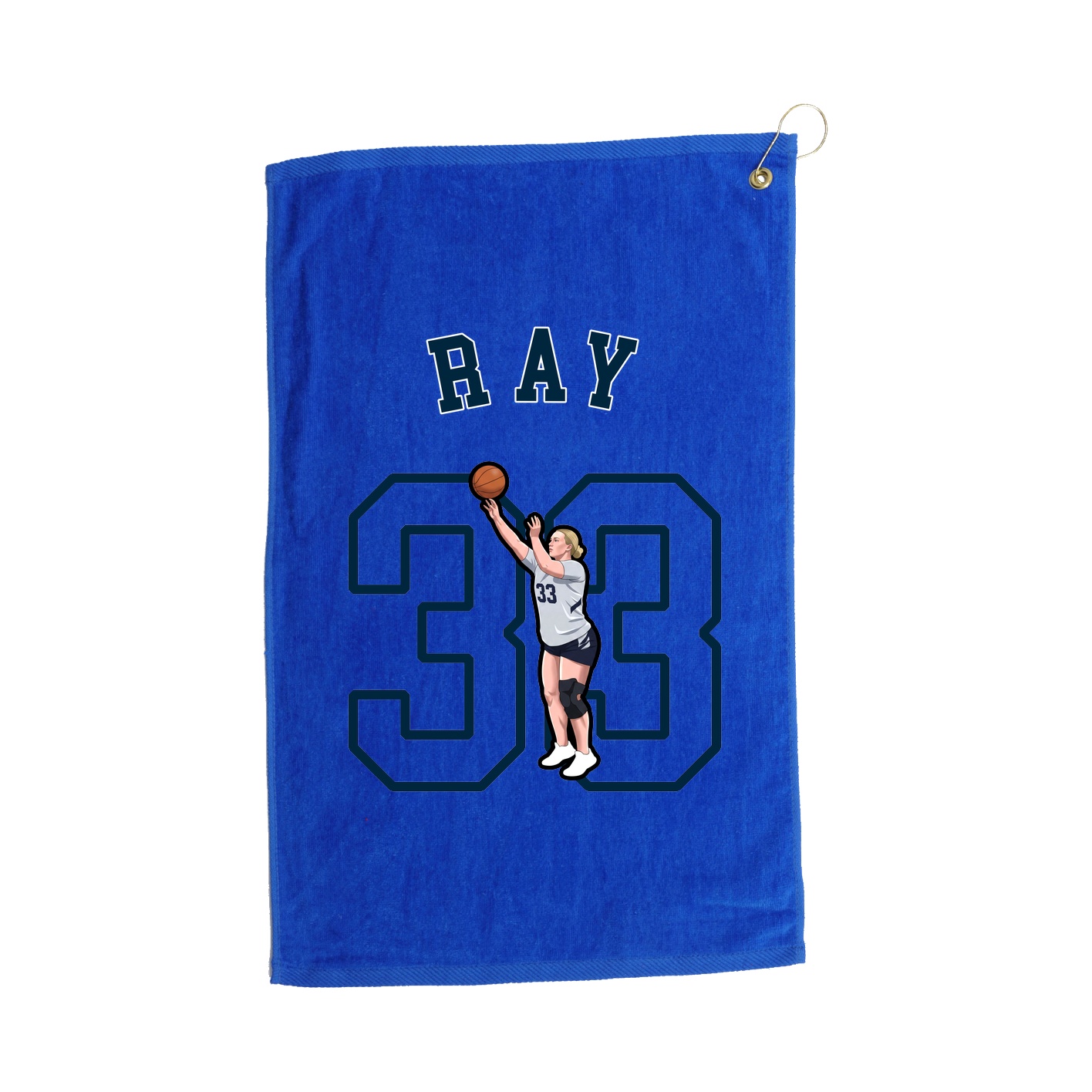 Golf Towel — Shirsey Arch in Royal