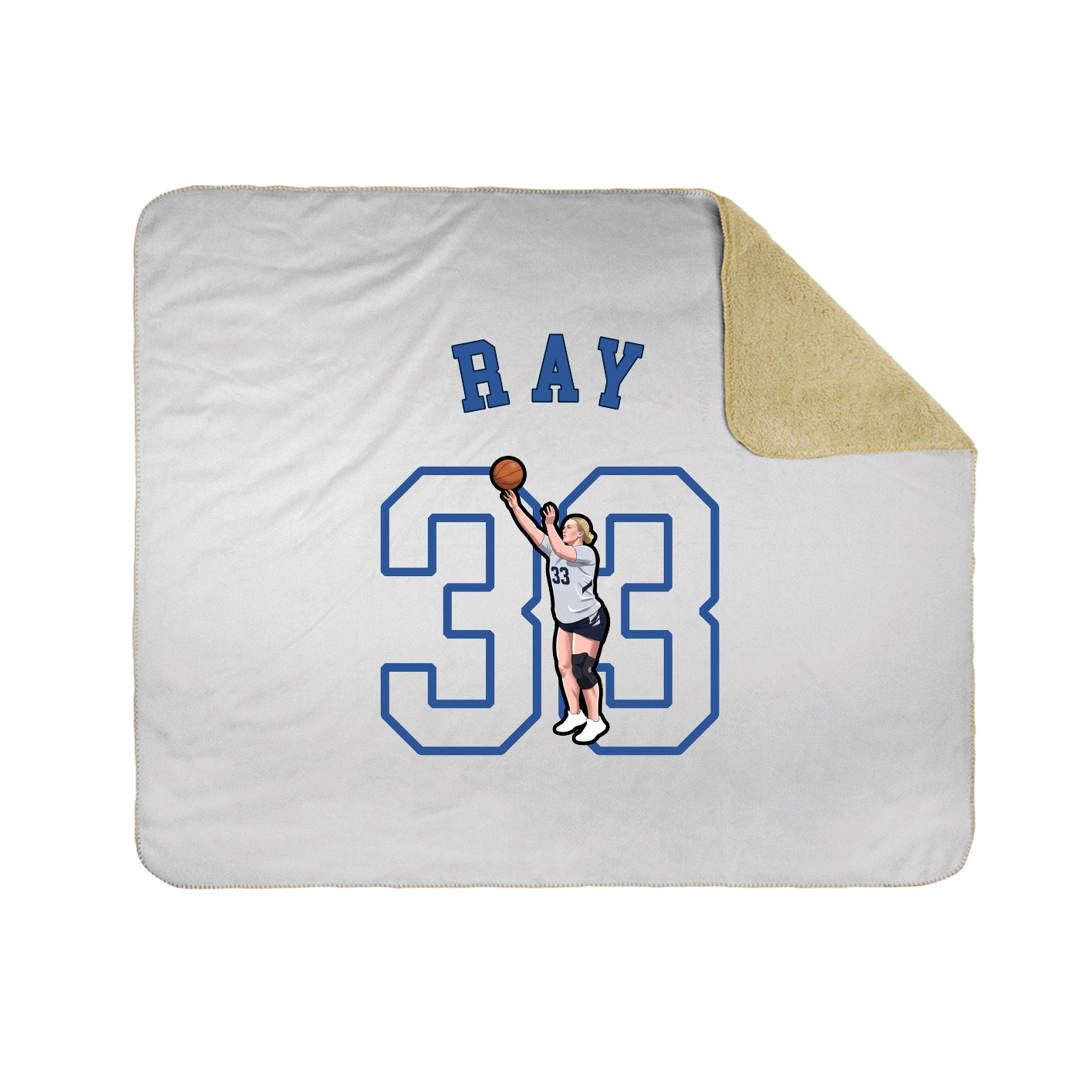 Throw Blanket — Shirsey Arch in White