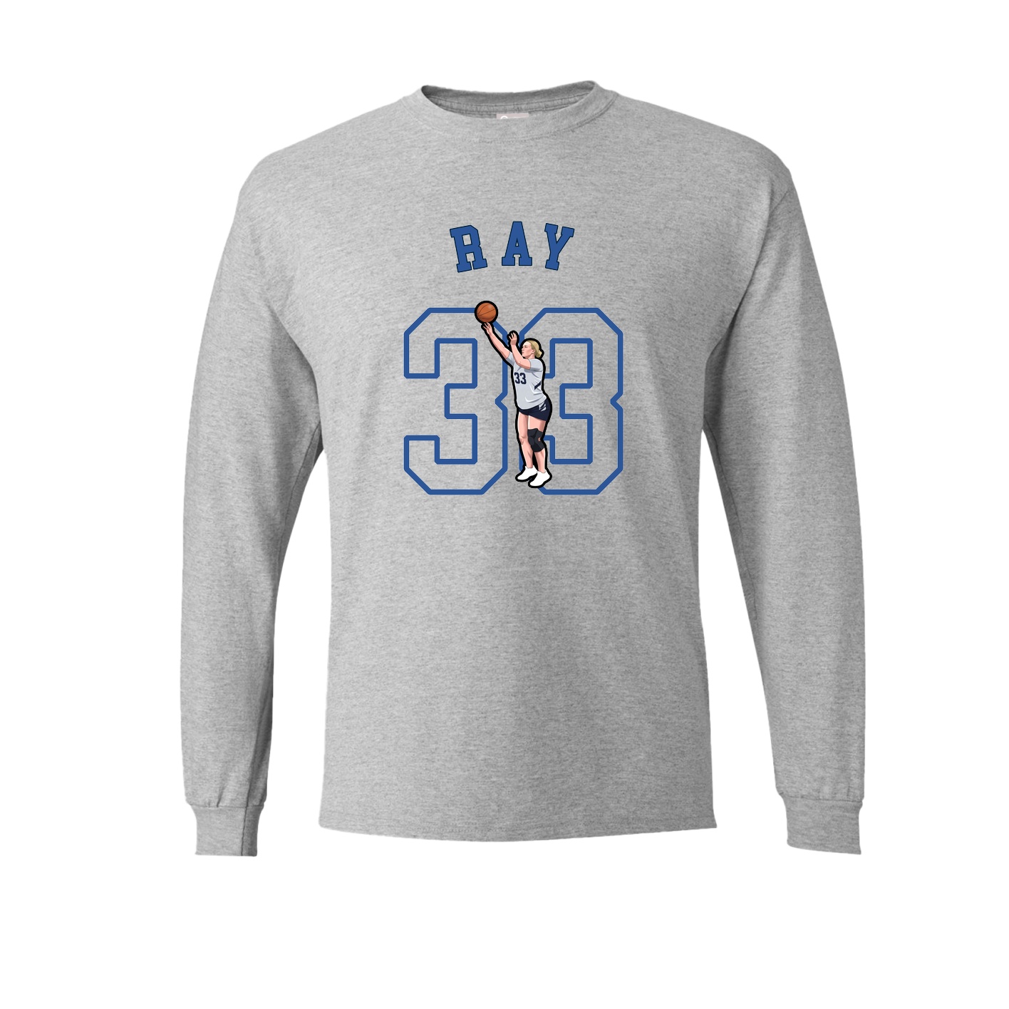Long Sleeve Tee — Shirsey Arch in Grey