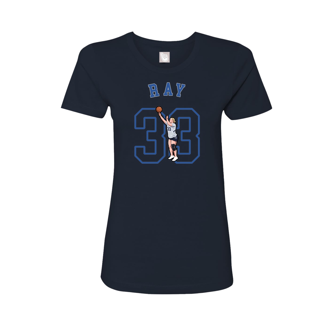Womens Tee — Shirsey Arch in Navy