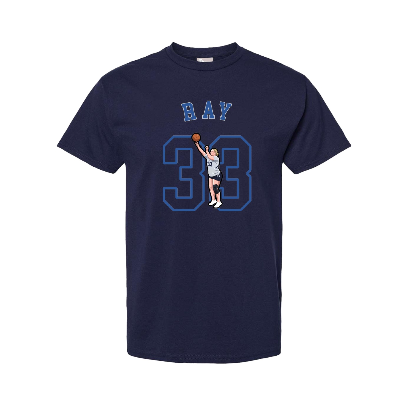 Youth Tee — Shirsey Arch in Navy
