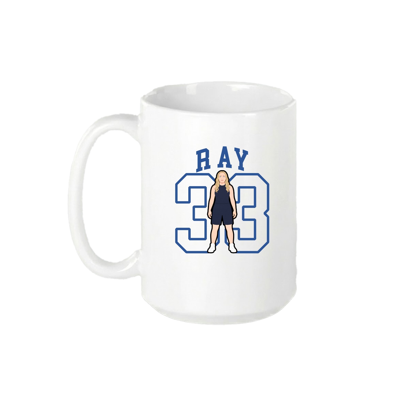 15oz Coffee Mug — Shirsey in White
