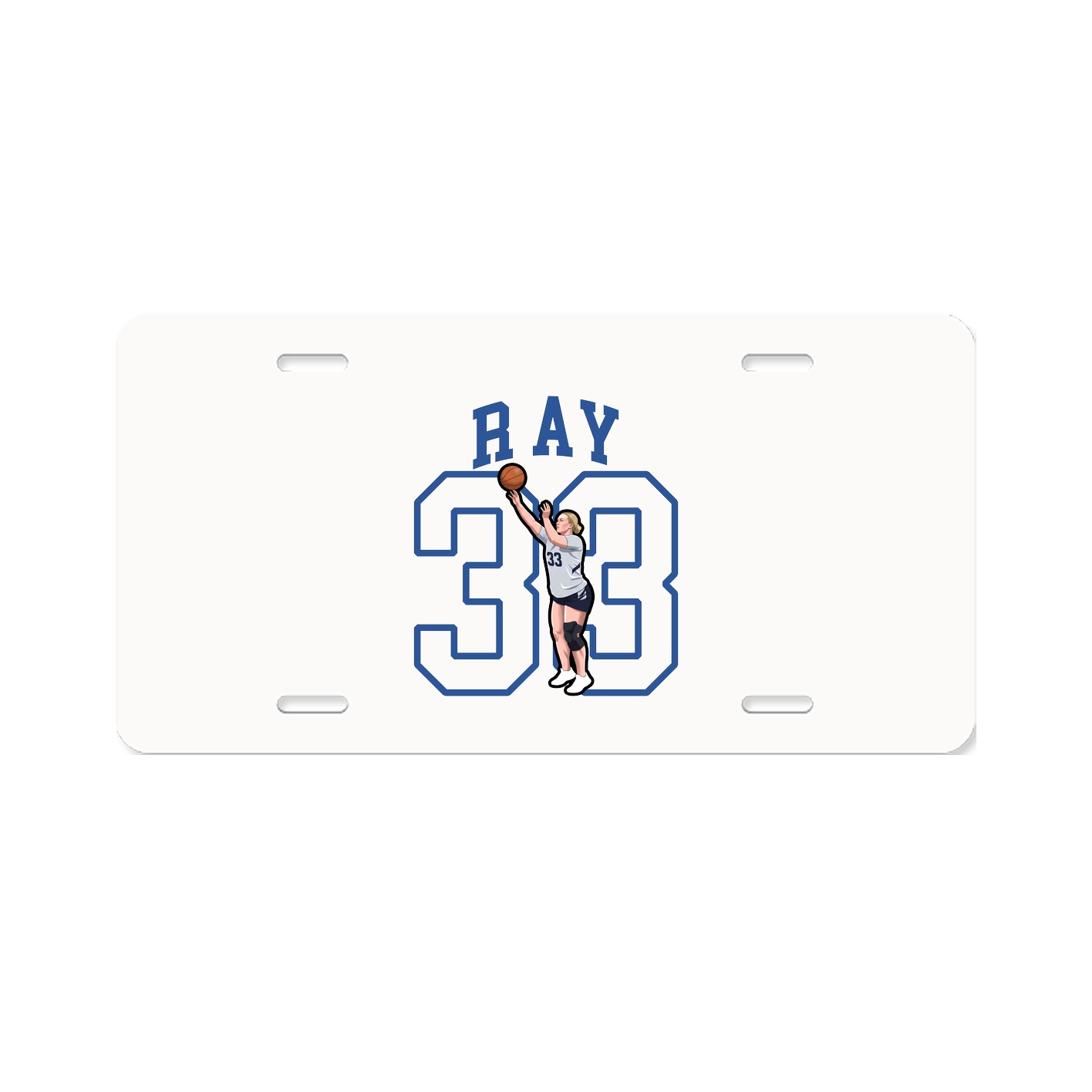 Aluminum License Plate