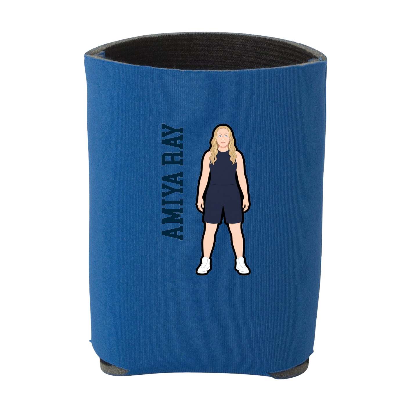 Can Holder — Name Vertical in Royal