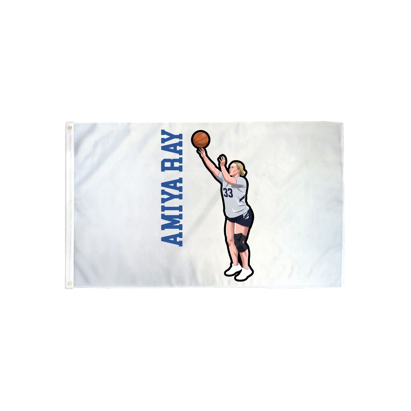 3x5 Flag — Name Vertical in Classic
