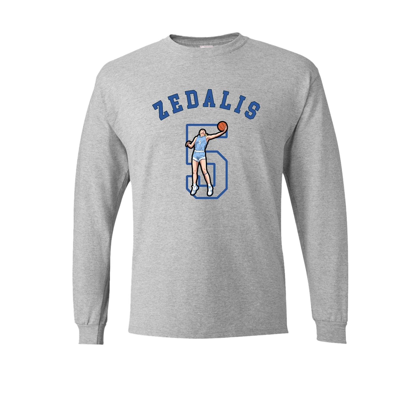 Long Sleeve Tee — Shirsey Arch in Grey
