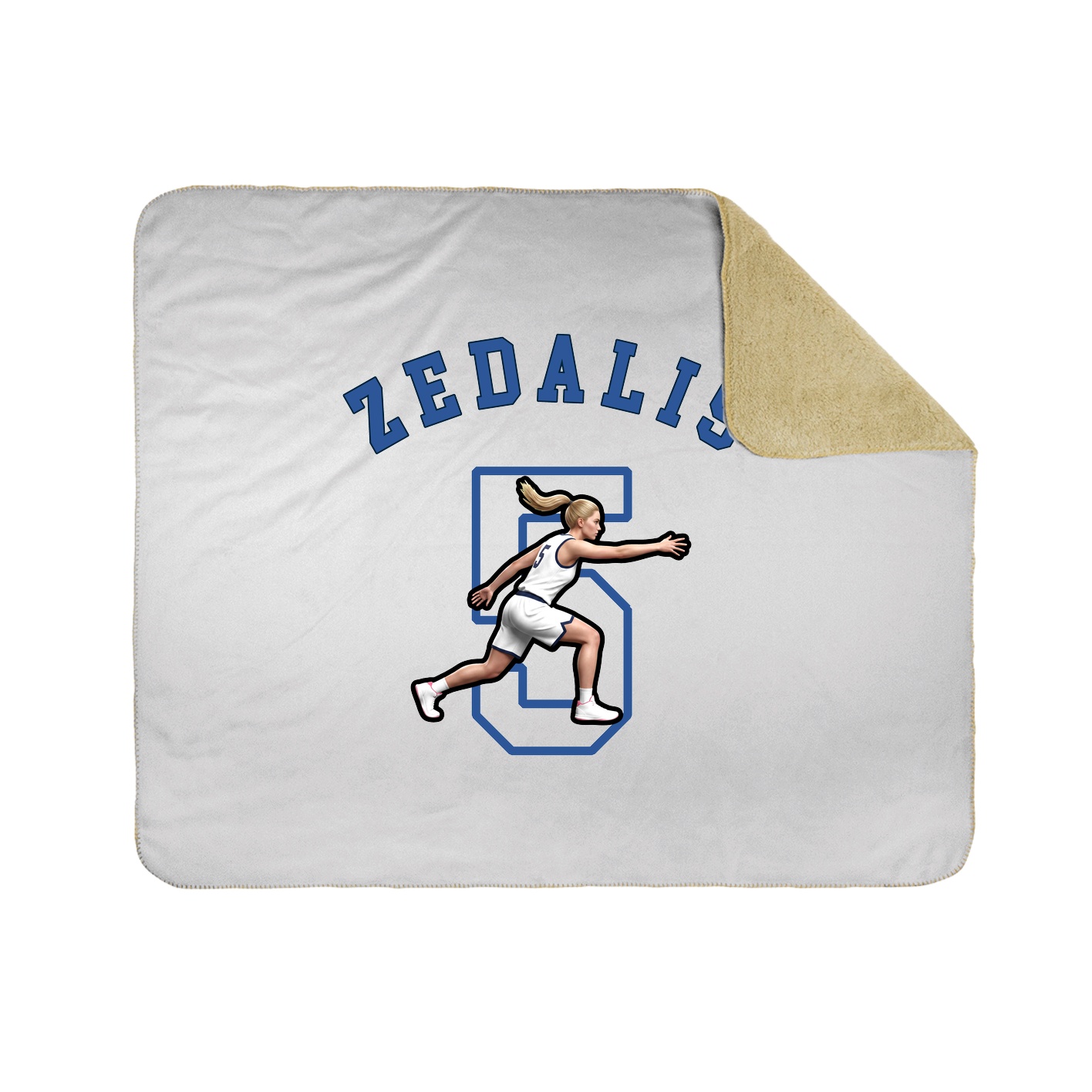 Throw Blanket — Shirsey Arch in White