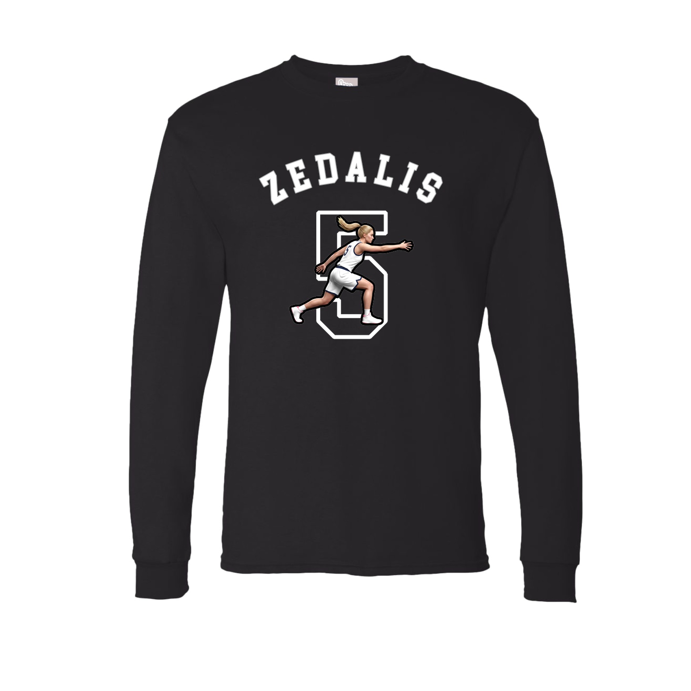 Long Sleeve Tee — Shirsey Arch in Black