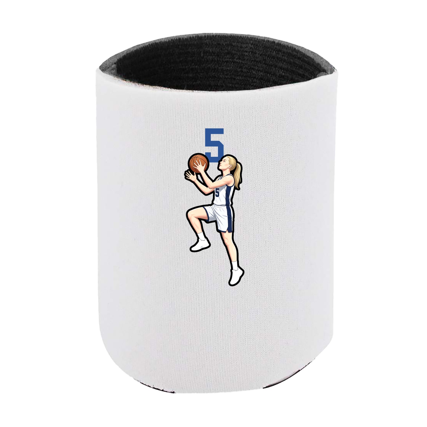 Can Holder — Number Top in White