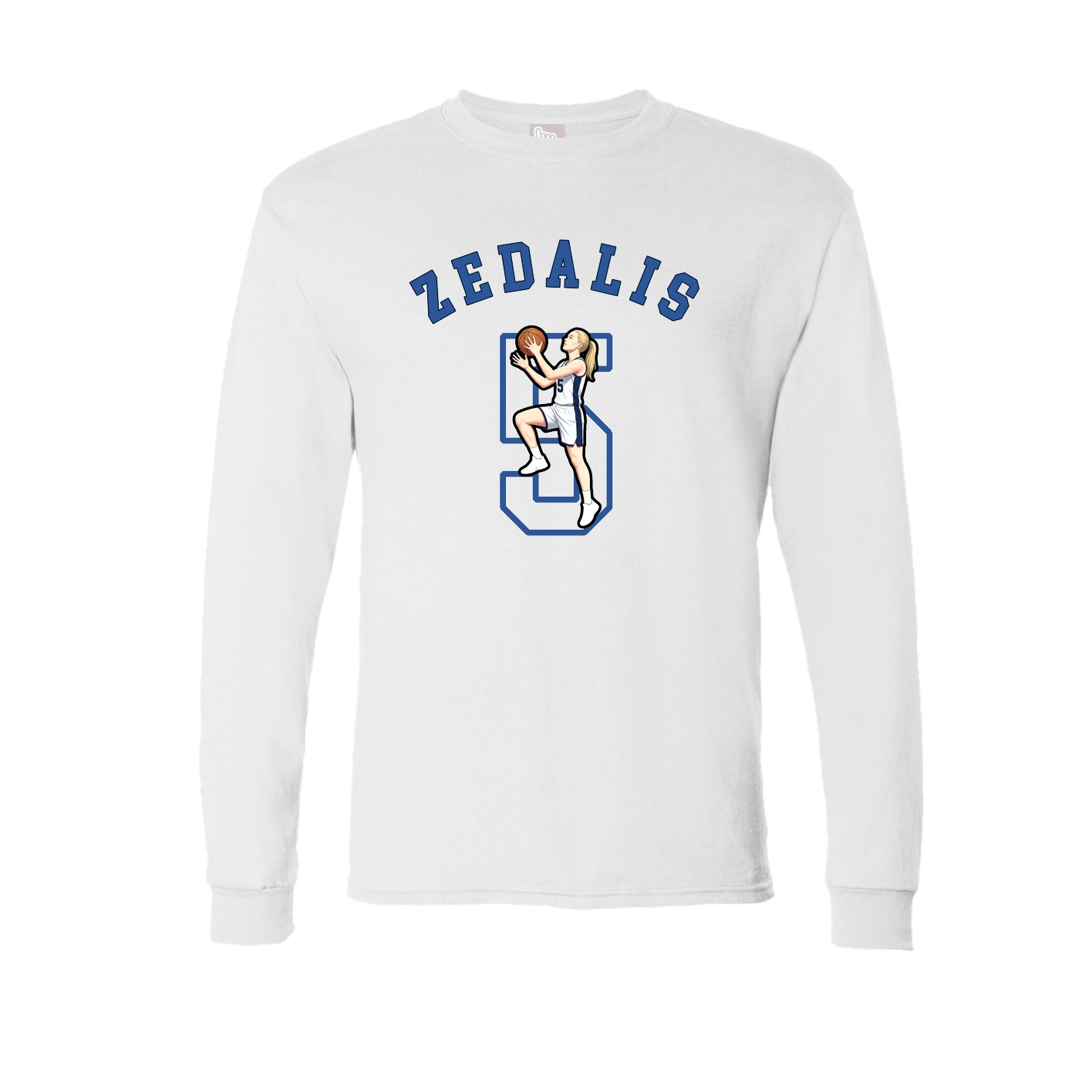 Long Sleeve Tee — Shirsey Arch in White