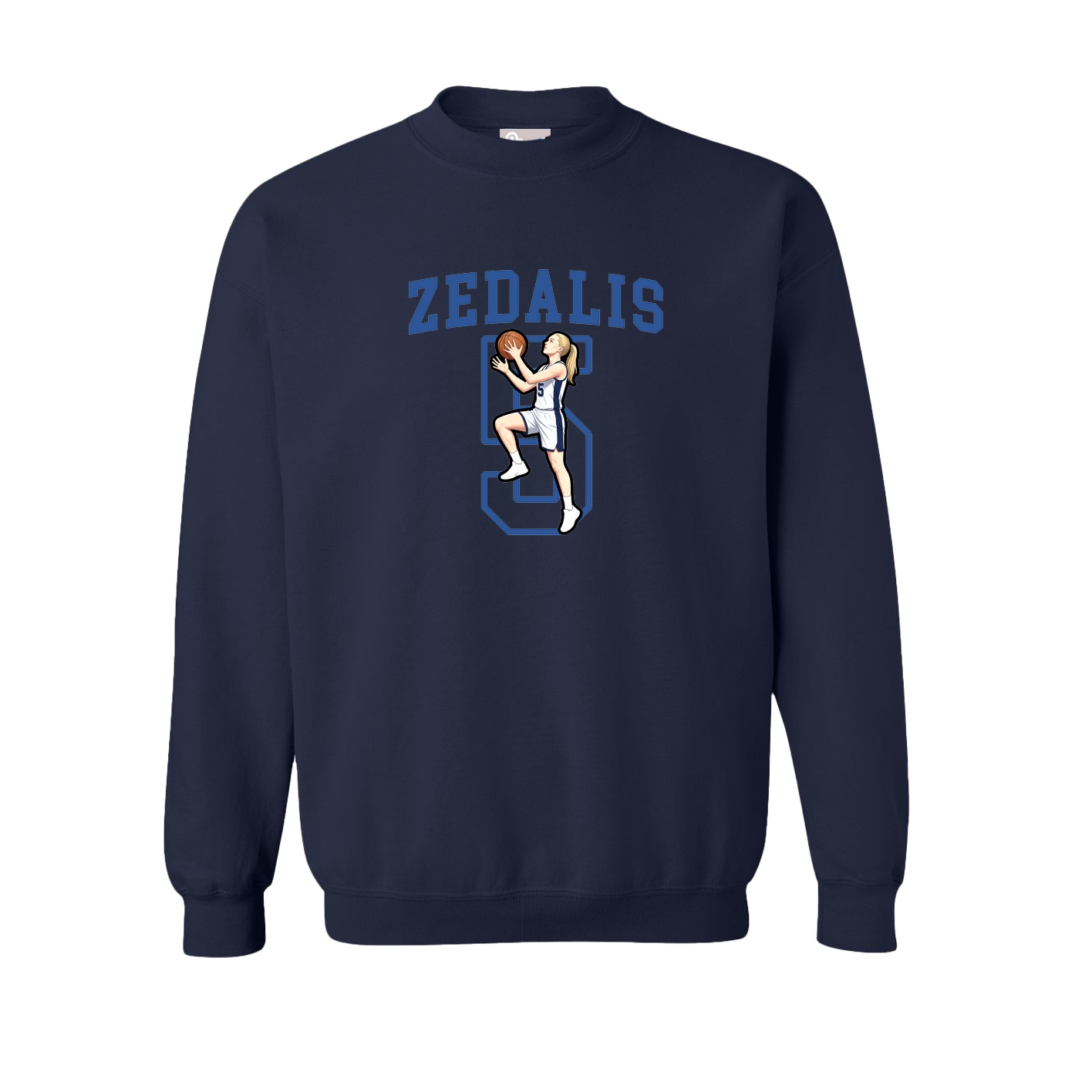 Fleece Crew — Shirsey in Navy