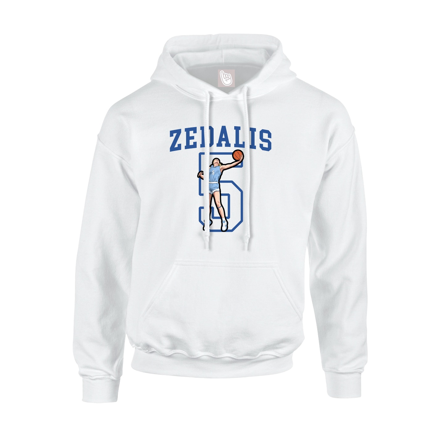 Hoodie — Shirsey in White