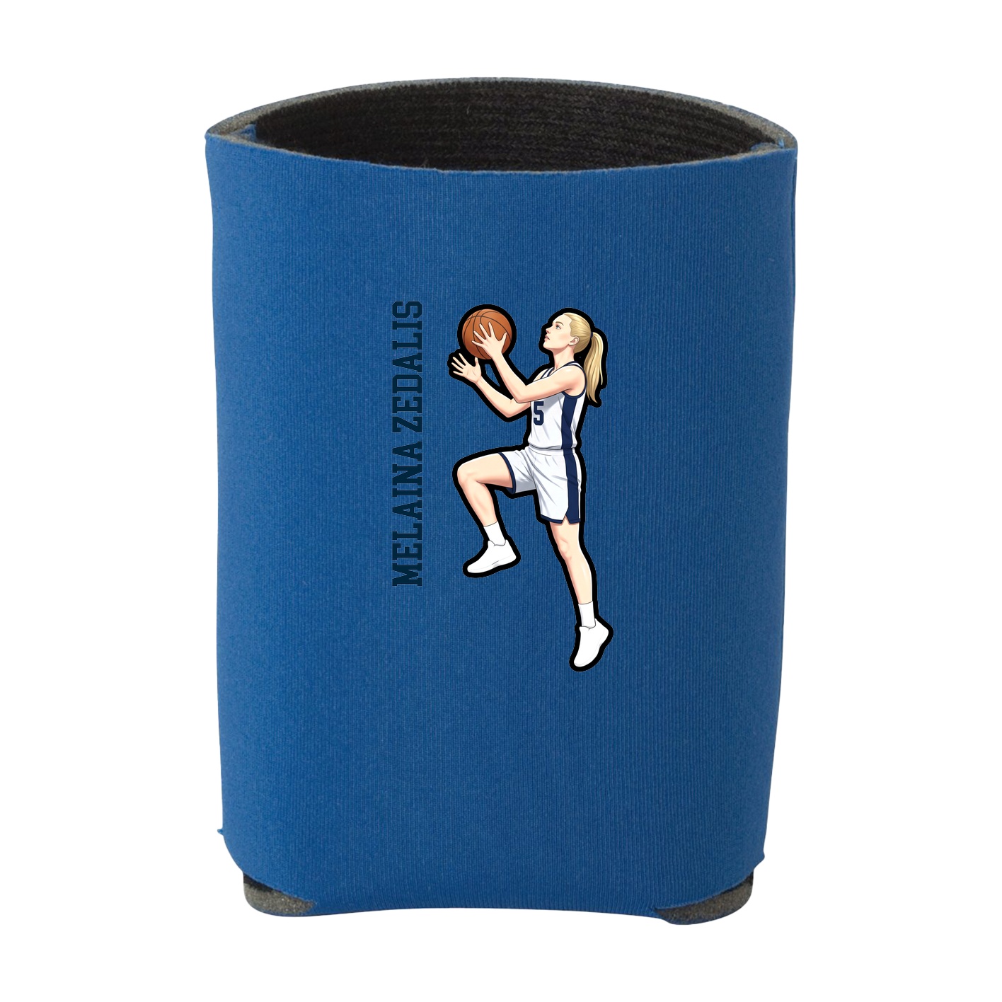 Can Holder — Name Vertical in Royal