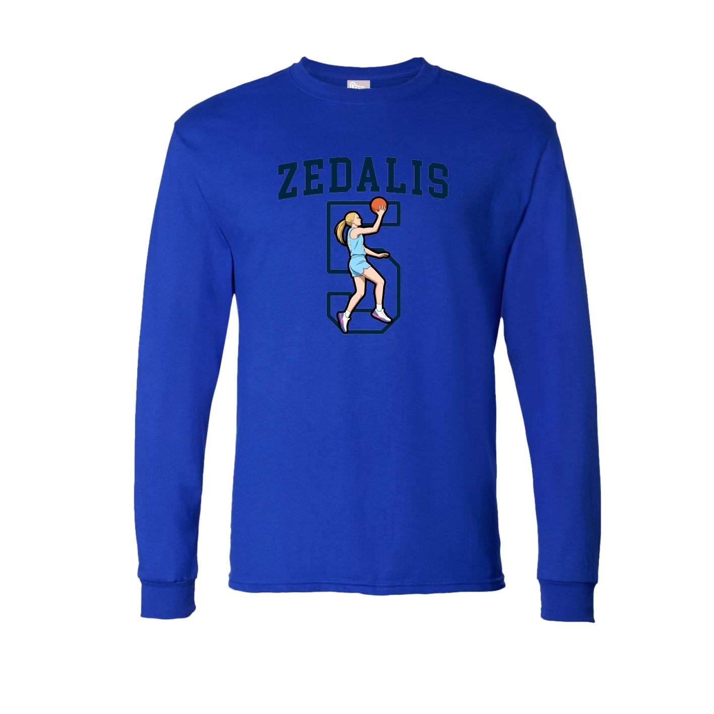 Long Sleeve Tee — Shirsey in Royal