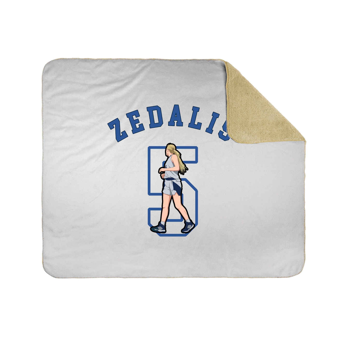 Throw Blanket — Shirsey Arch in White