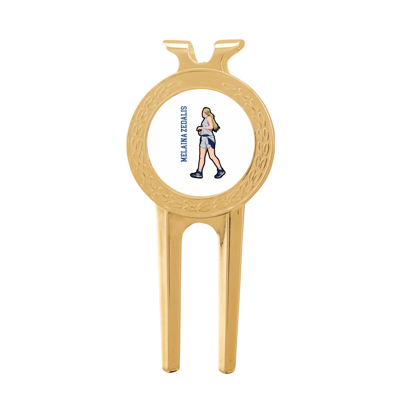 Divot Tool with Ball Marker — Name Vertical in Classic