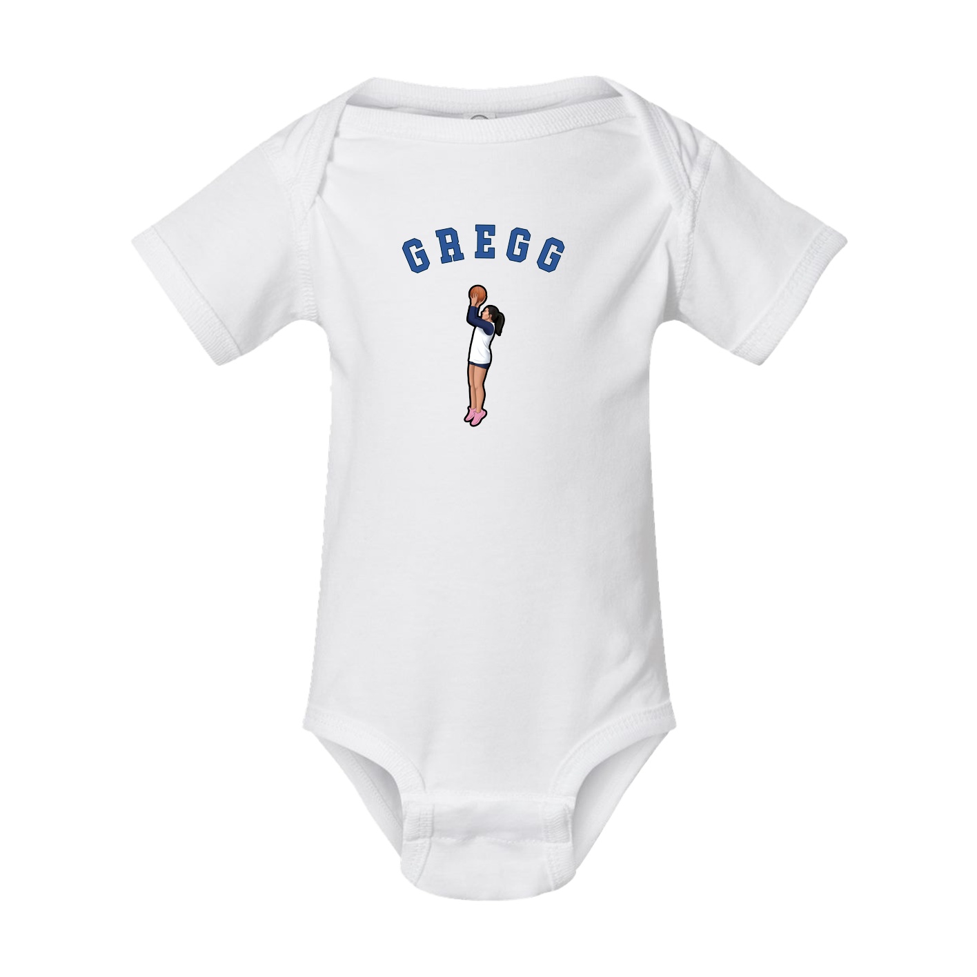 Baby Onesie — Shirsey Arch in White