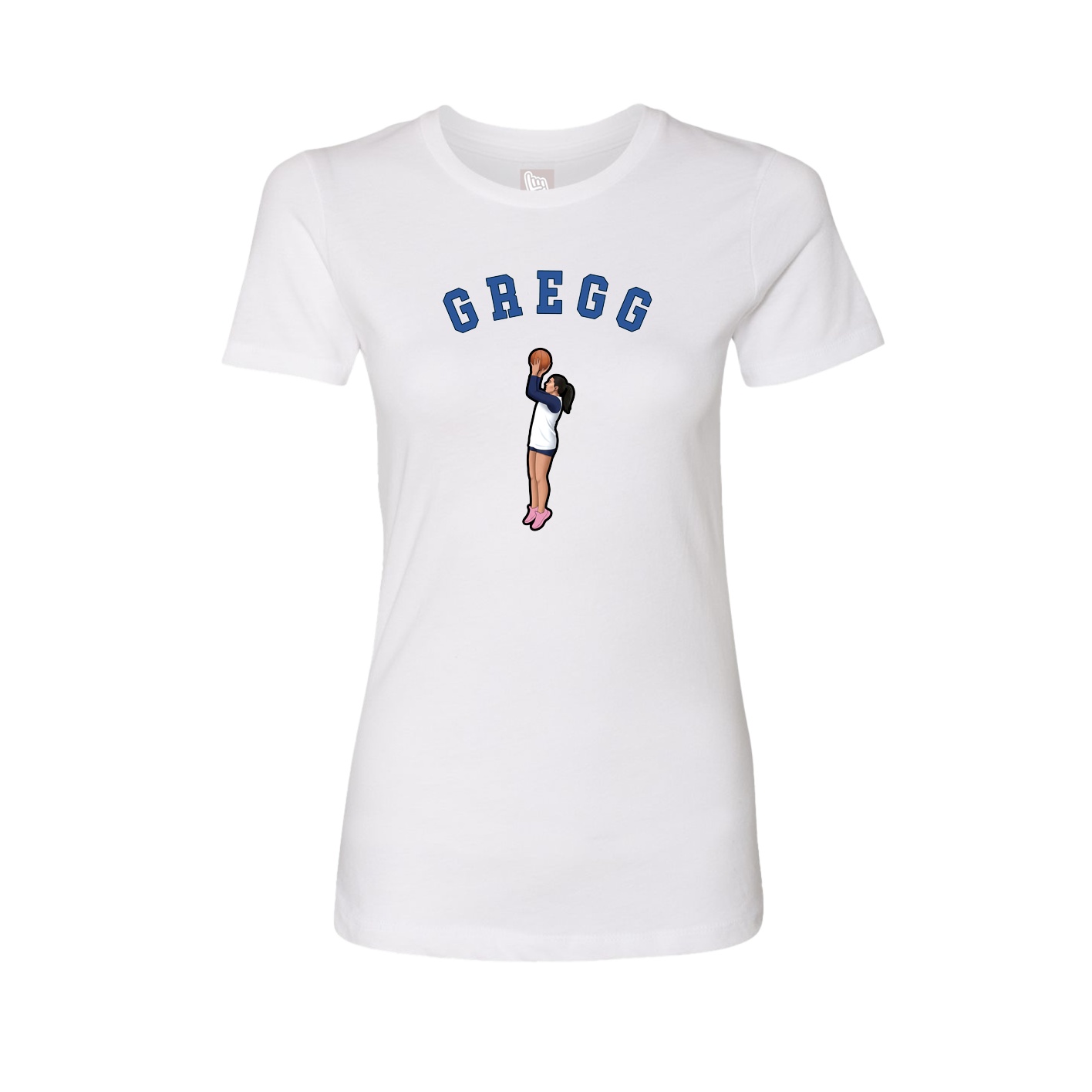 Womens Tee — Shirsey Arch in White