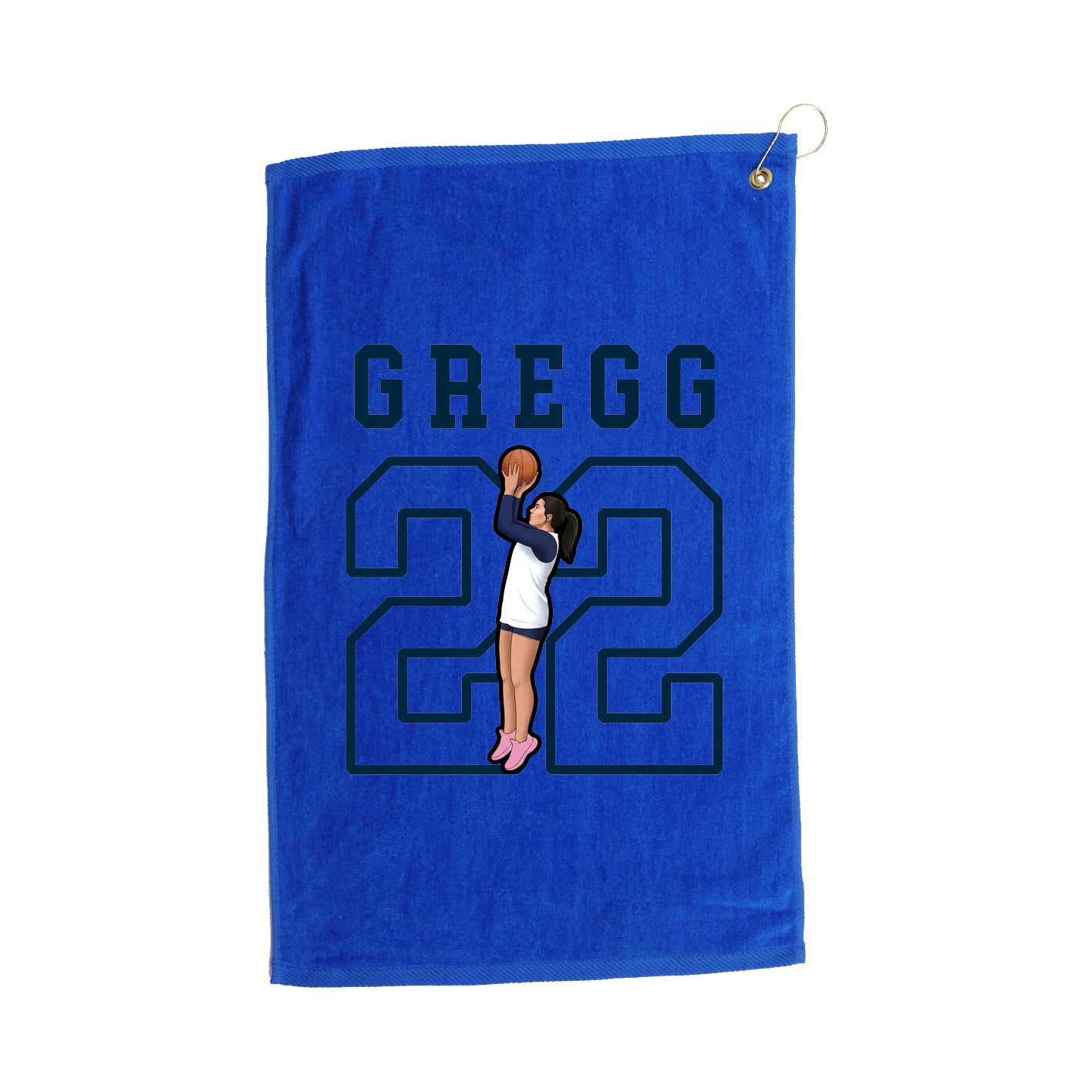 Golf Towel — Shirsey in Royal