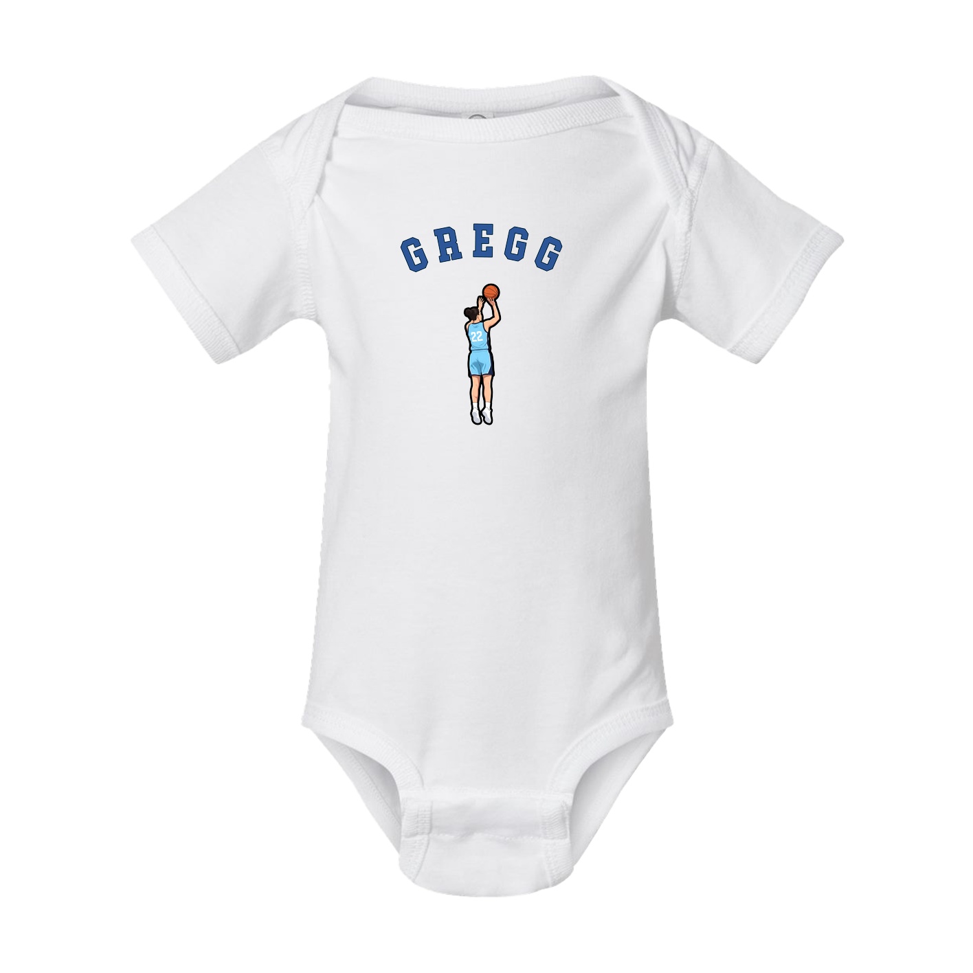 Baby Onesie — Shirsey Arch in White