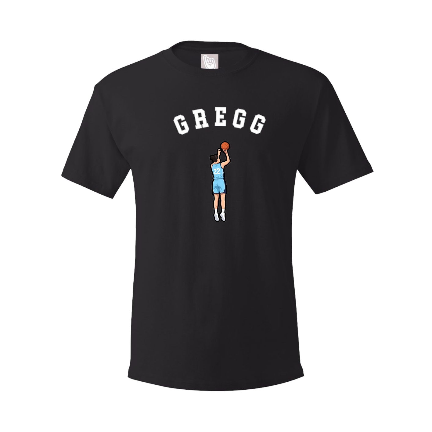 Youth Tee — Shirsey Arch in Black