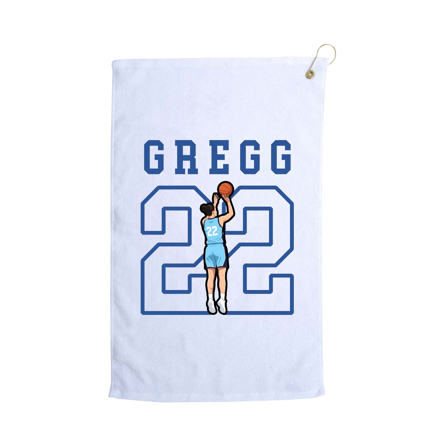 Golf Towel — Shirsey in White