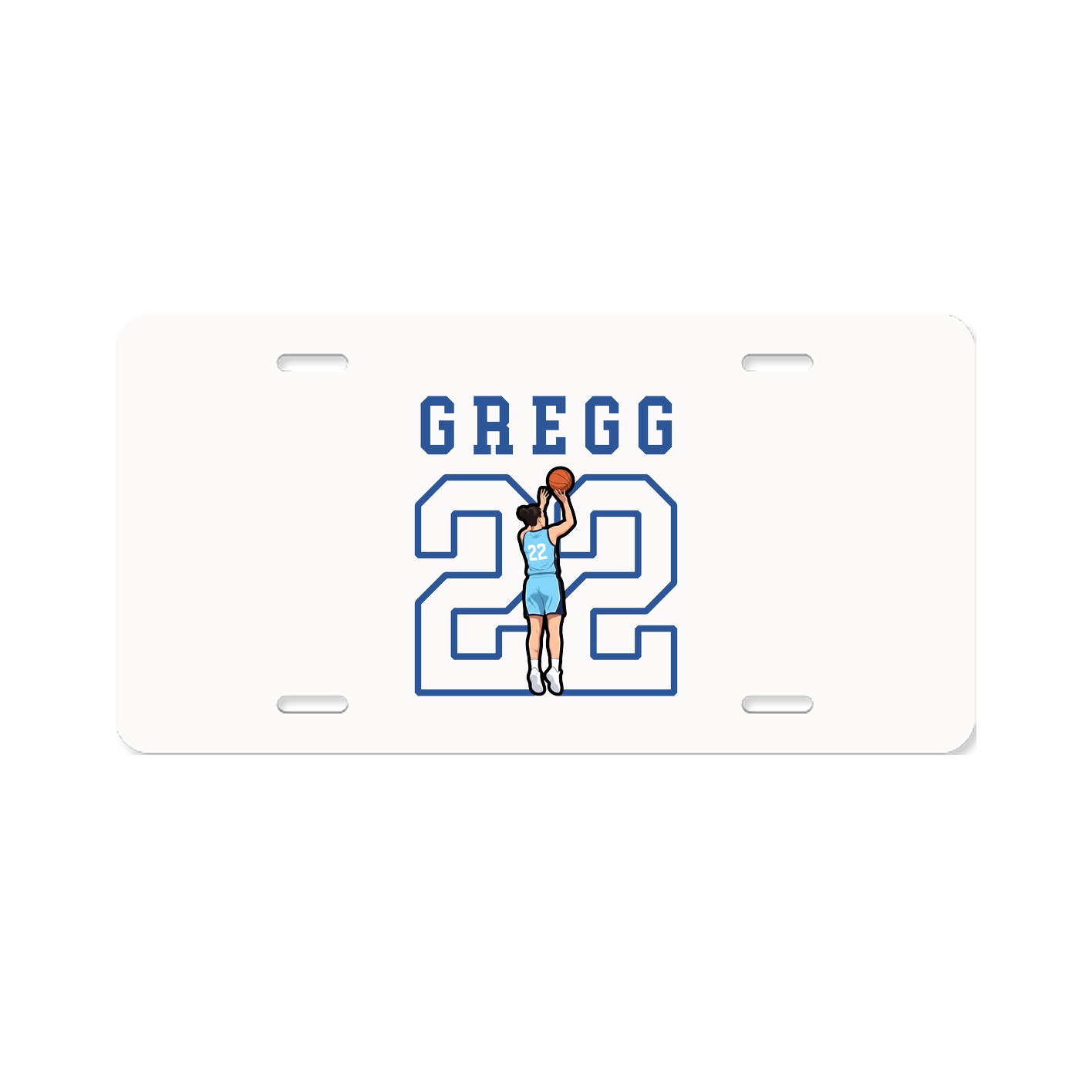License Plate — Shirsey in Classic