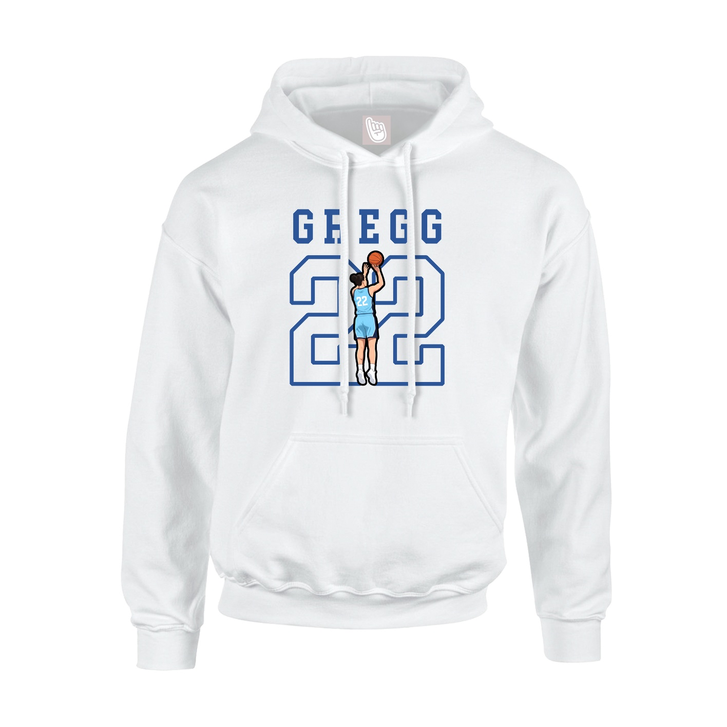 Youth Hoodie — Shirsey in White