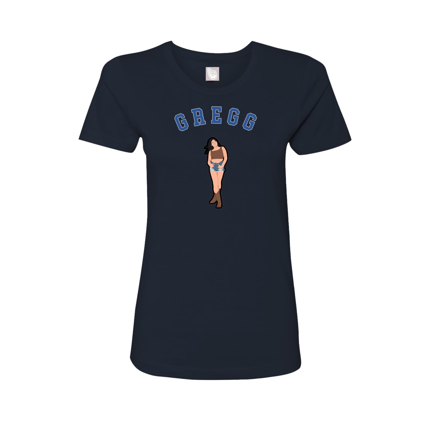Womens Tee — Shirsey Arch in Navy