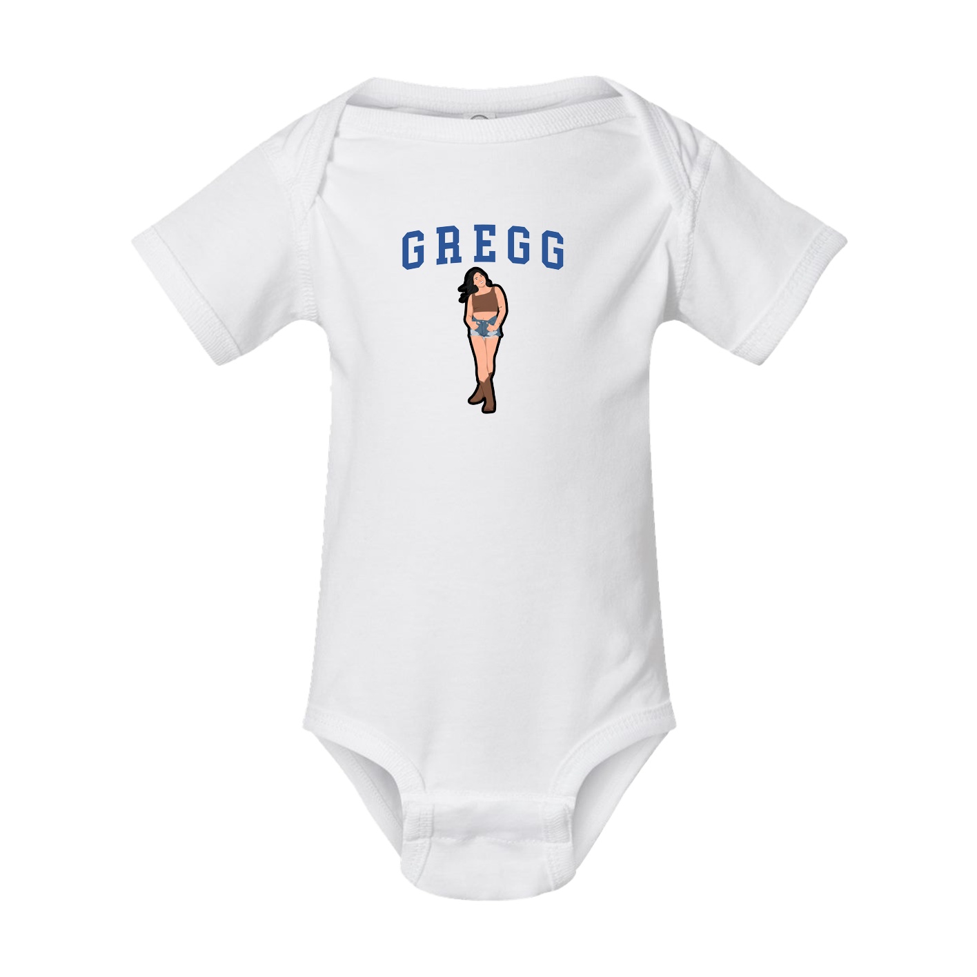 Baby Onesie — Shirsey in White