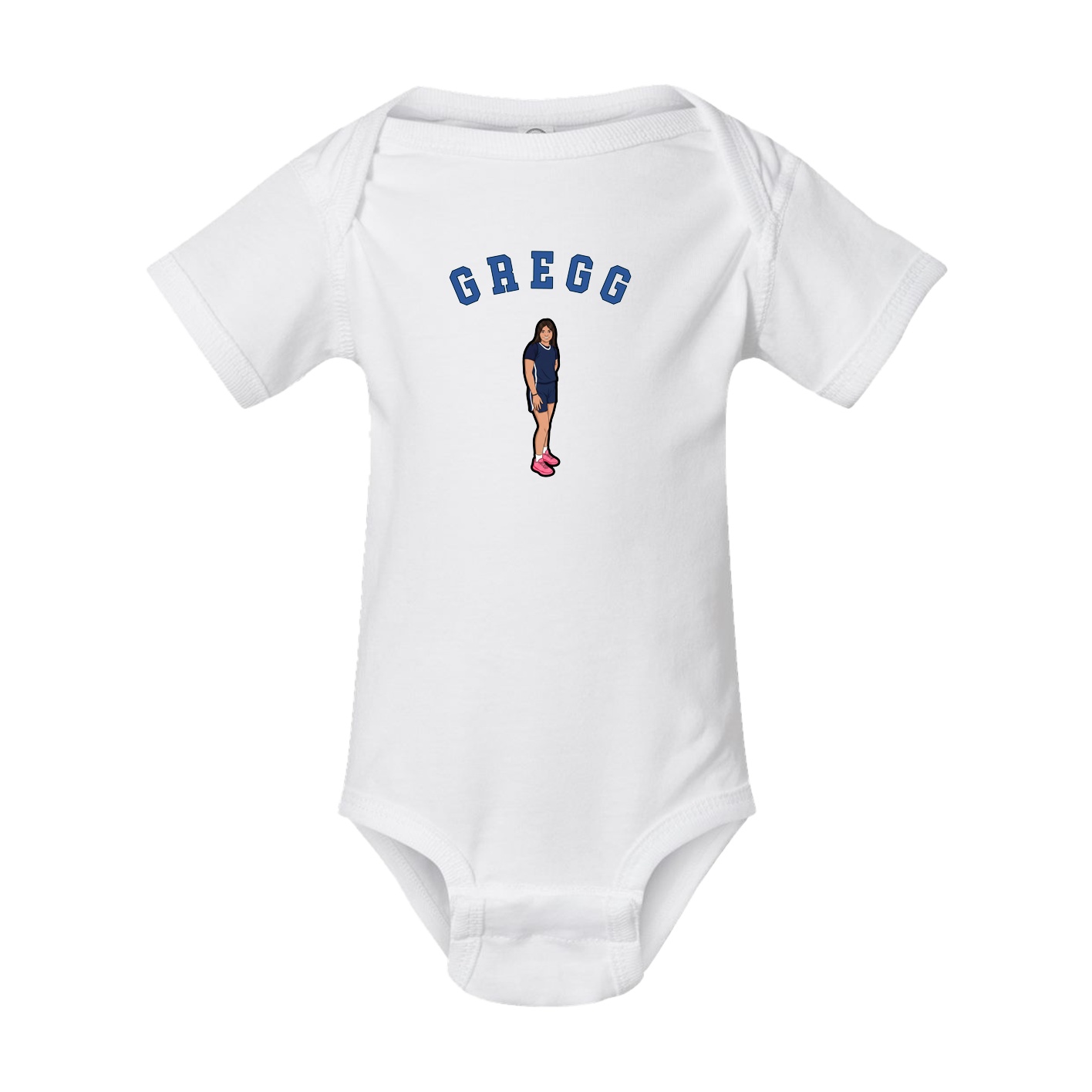 Baby Onesie — Shirsey Arch in White