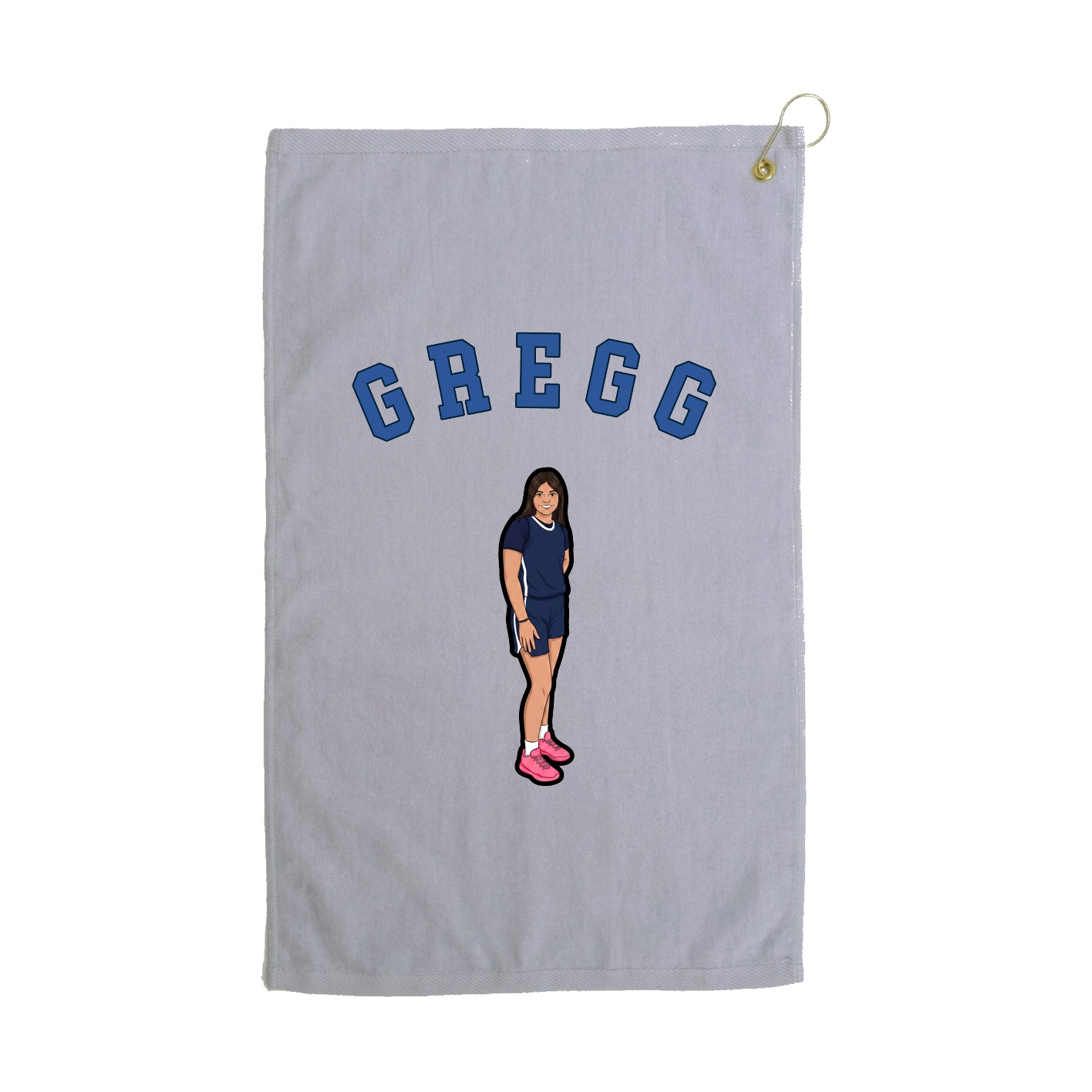 Golf Towel — Shirsey Arch in Grey