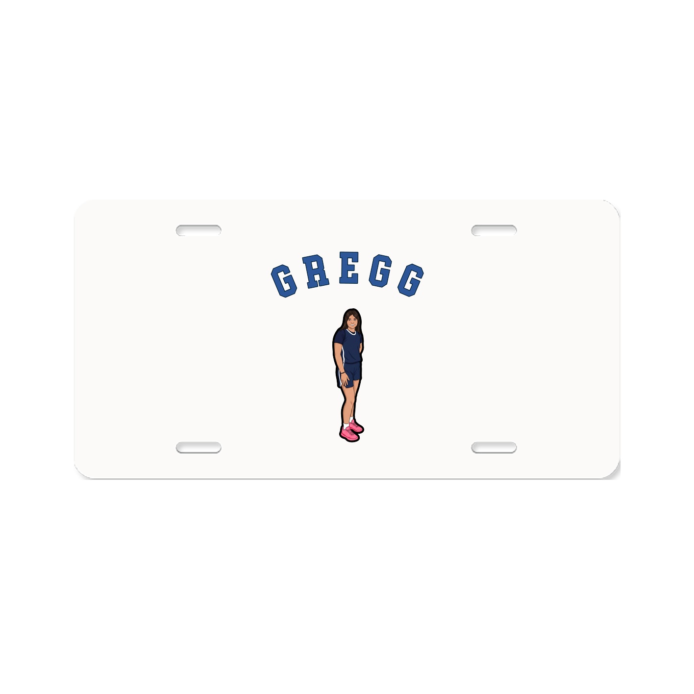 License Plate — Shirsey Arch in Classic
