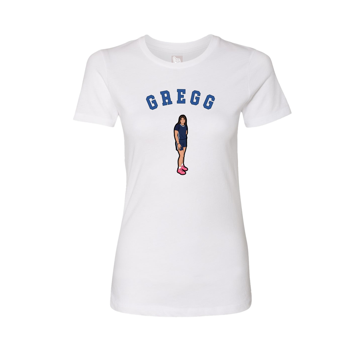 Womens Tee — Shirsey Arch in White