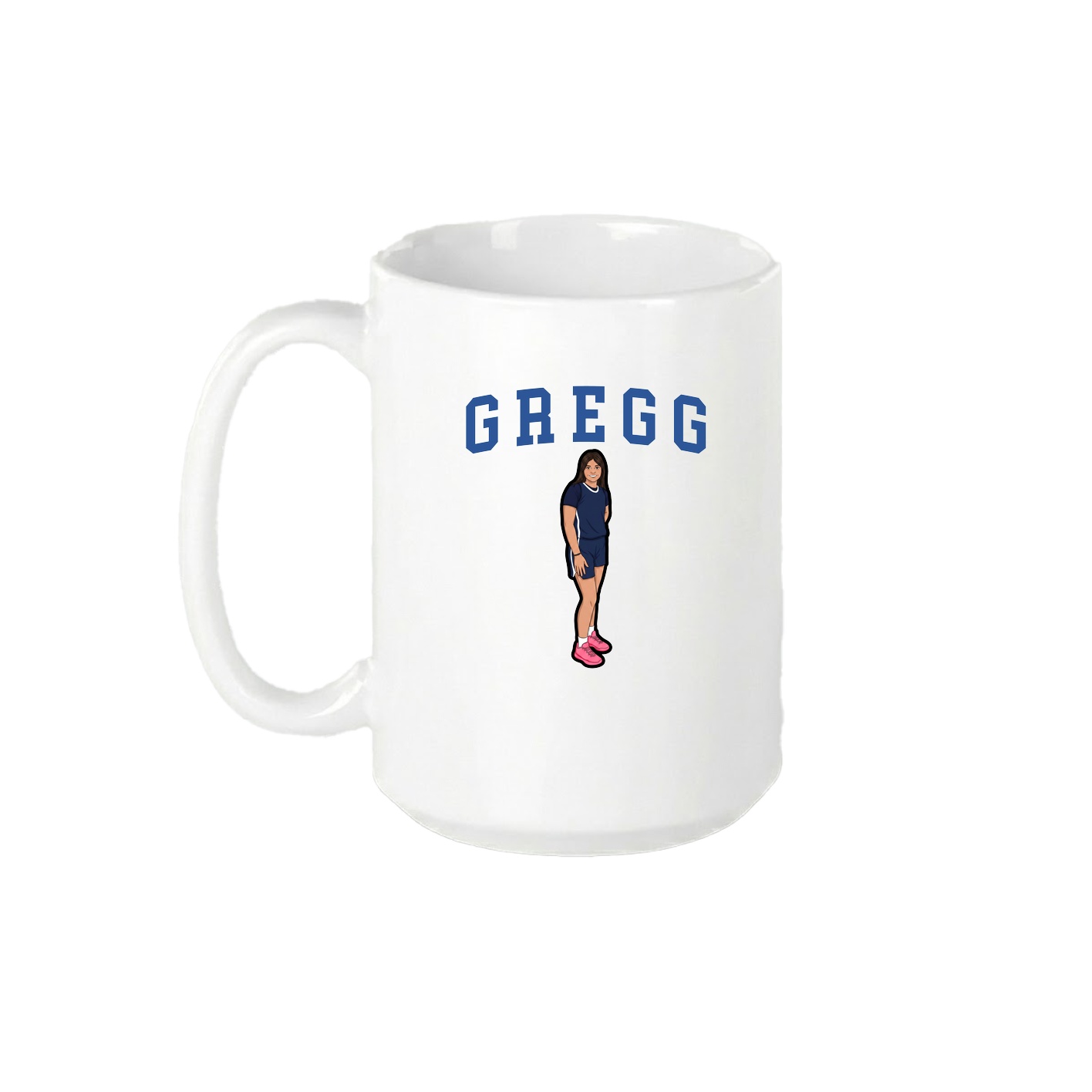 15oz Coffee Mug — Shirsey in White