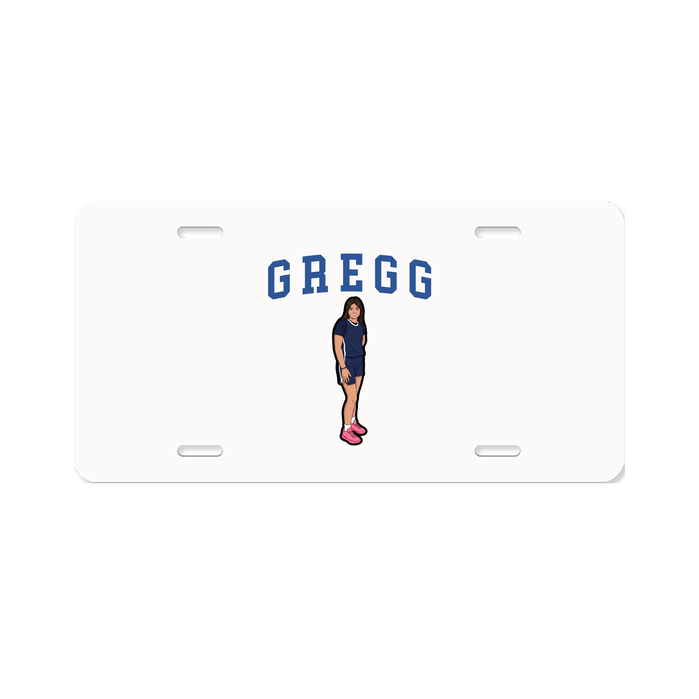 License Plate — Shirsey in Classic