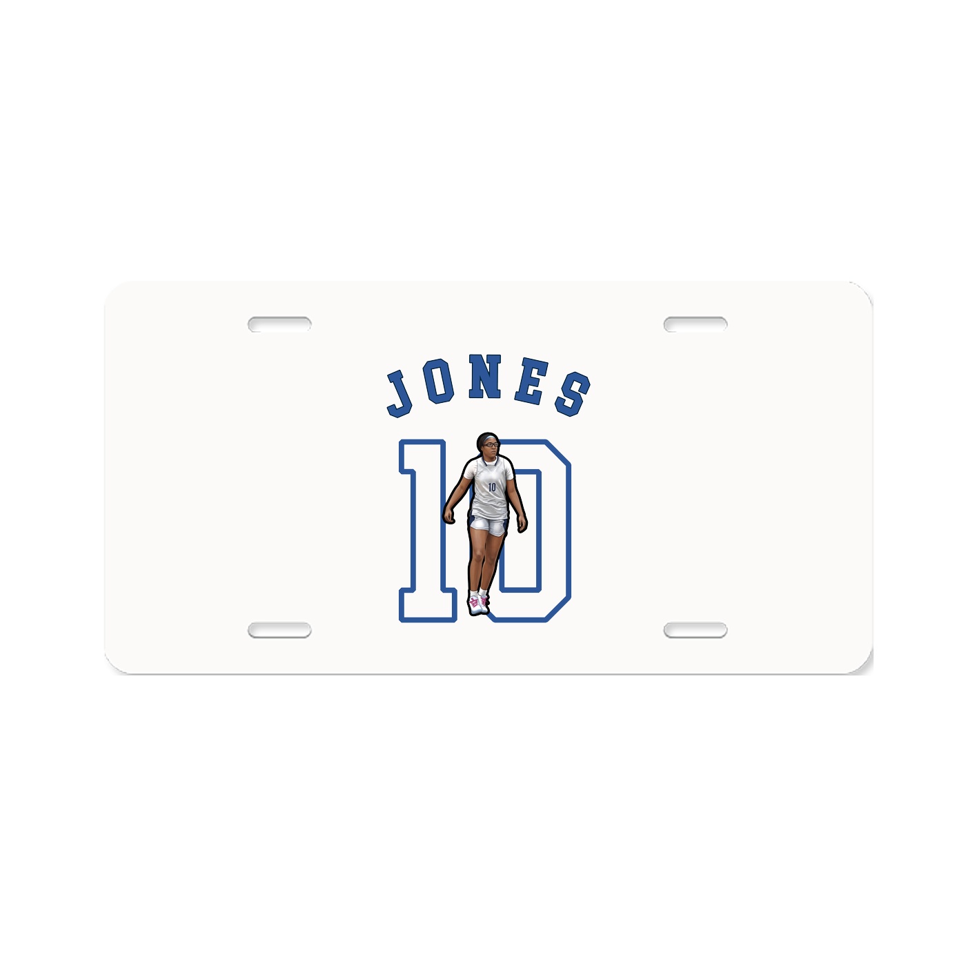 Aluminum License Plate