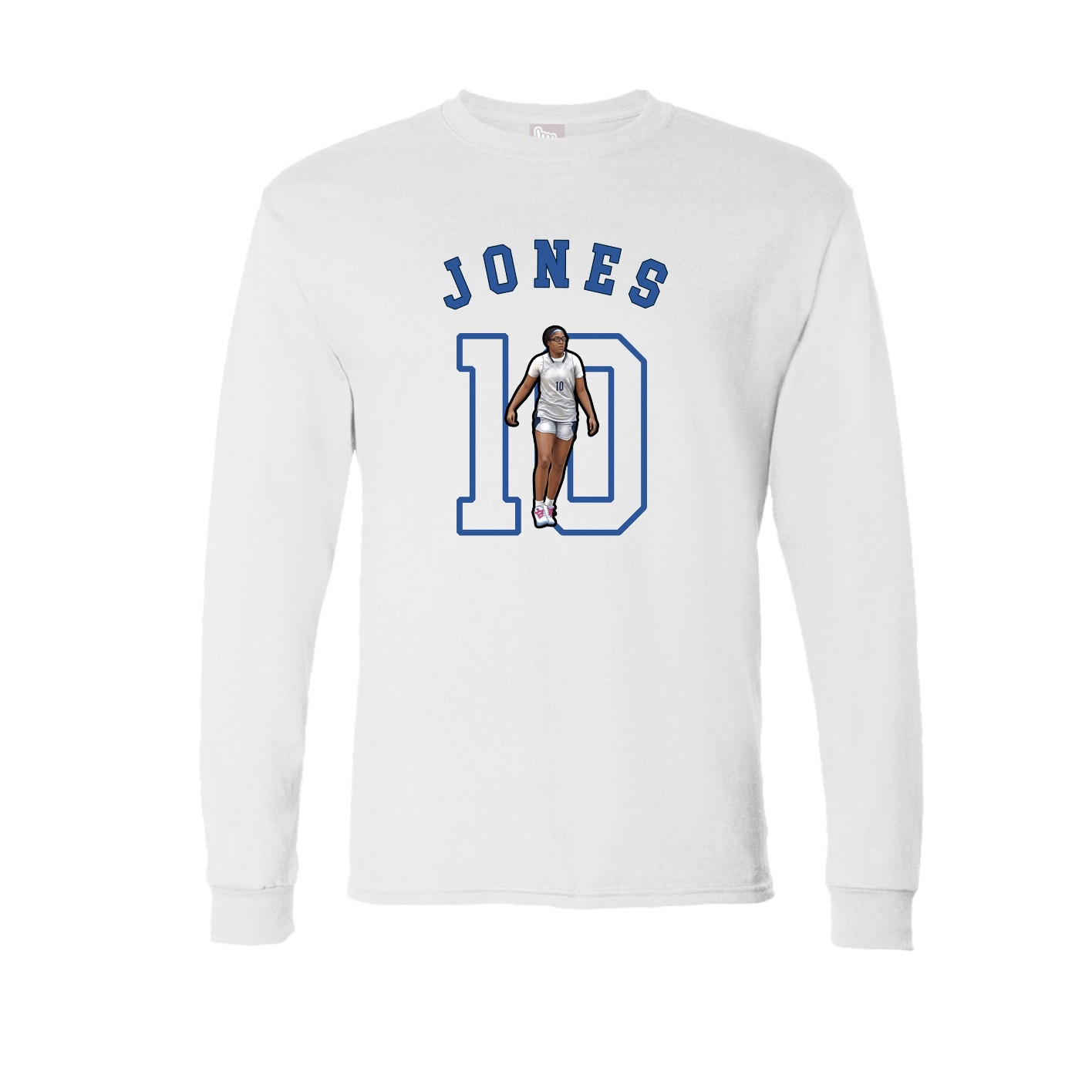 Long Sleeve Tee — Shirsey Arch in White