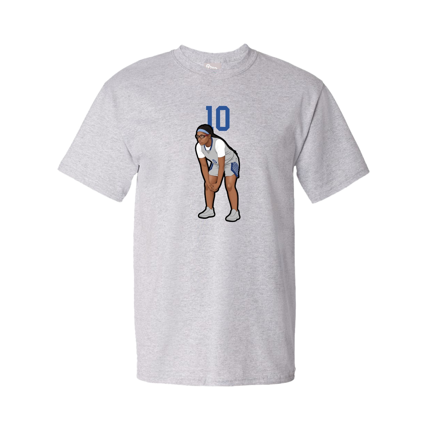 Tee — Number Top in Grey