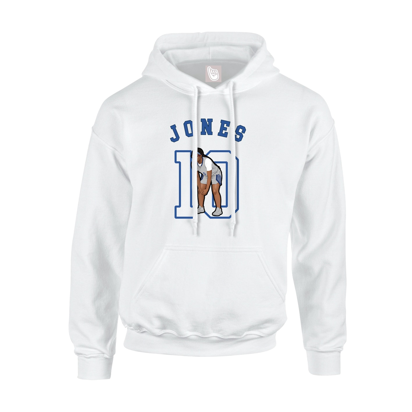 Hoodie — Shirsey Arch in White