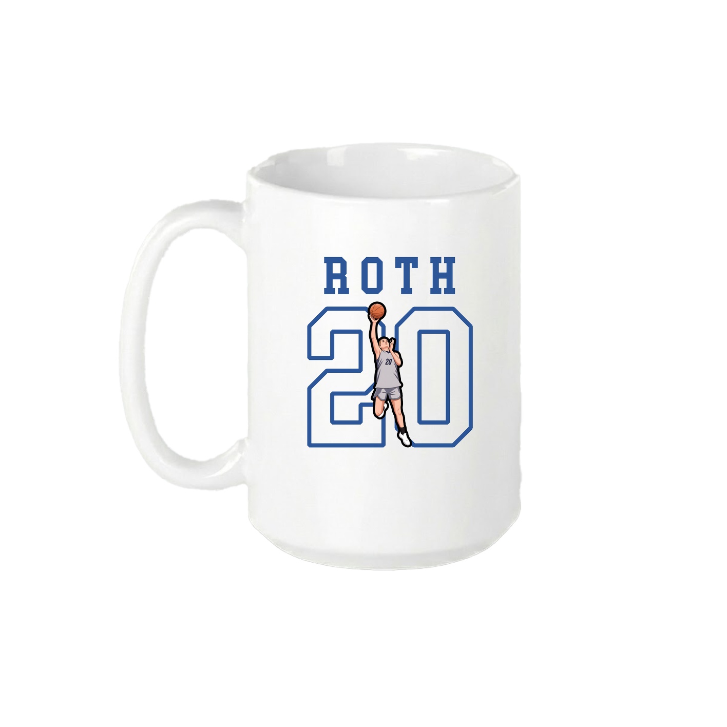 15oz Coffee Mug — Shirsey in White