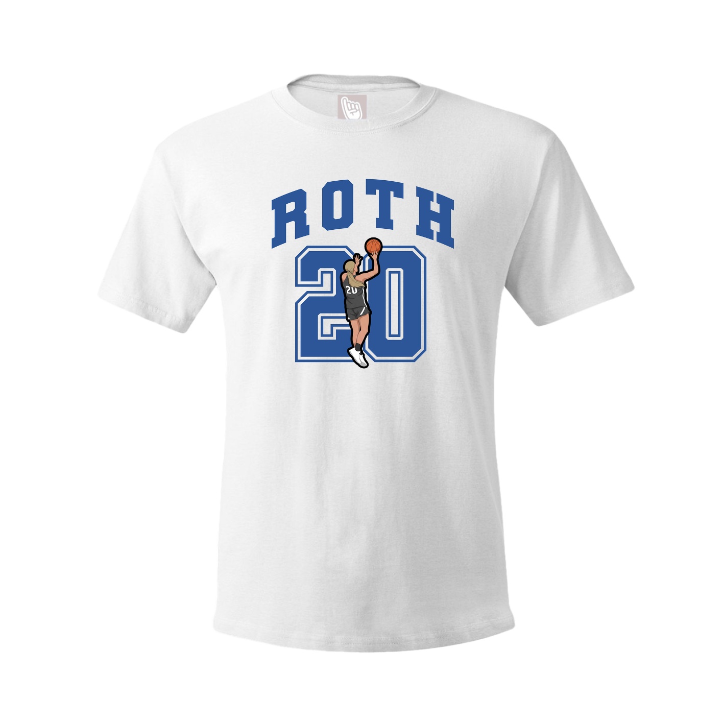 Tee — Number in White