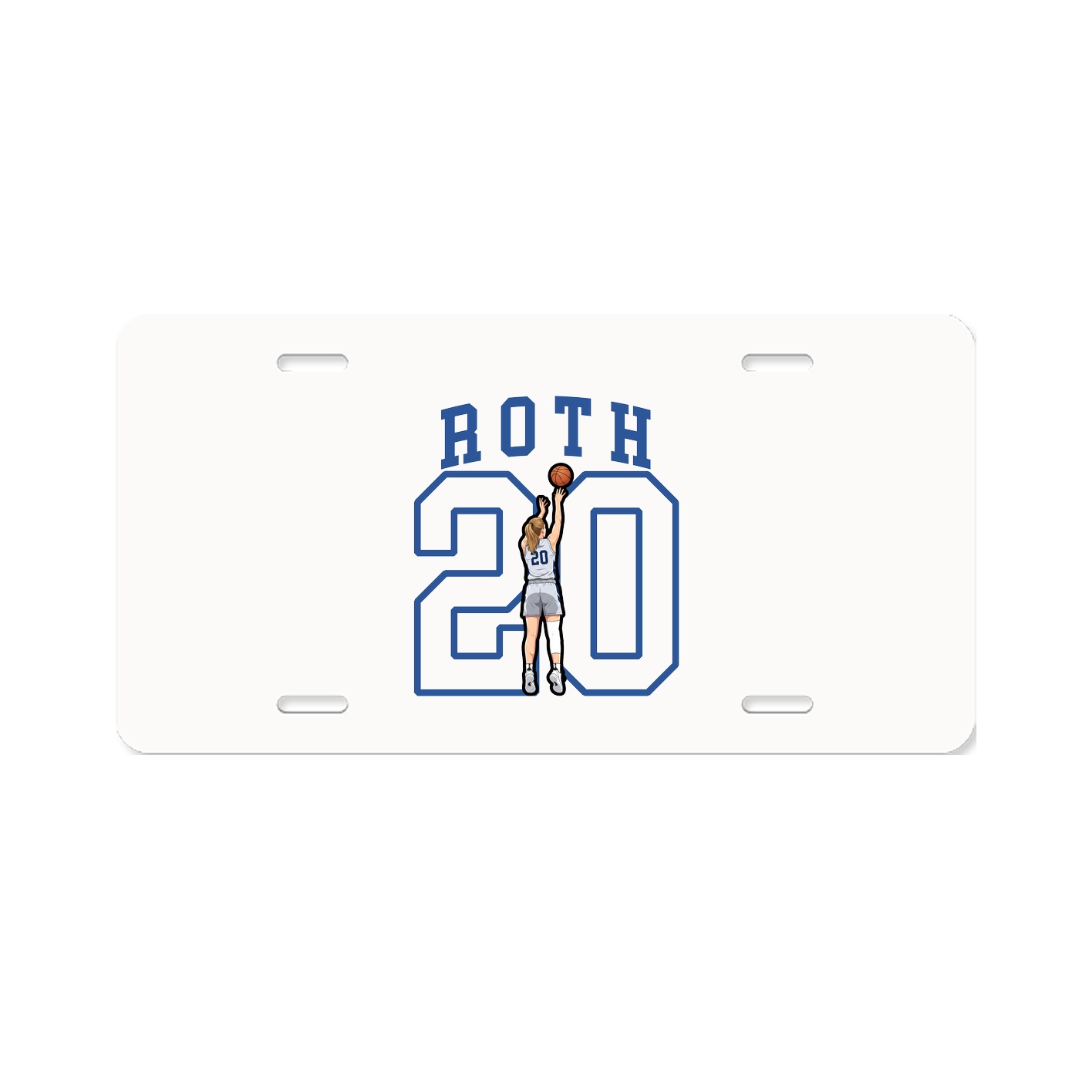 License Plate — Shirsey in Classic